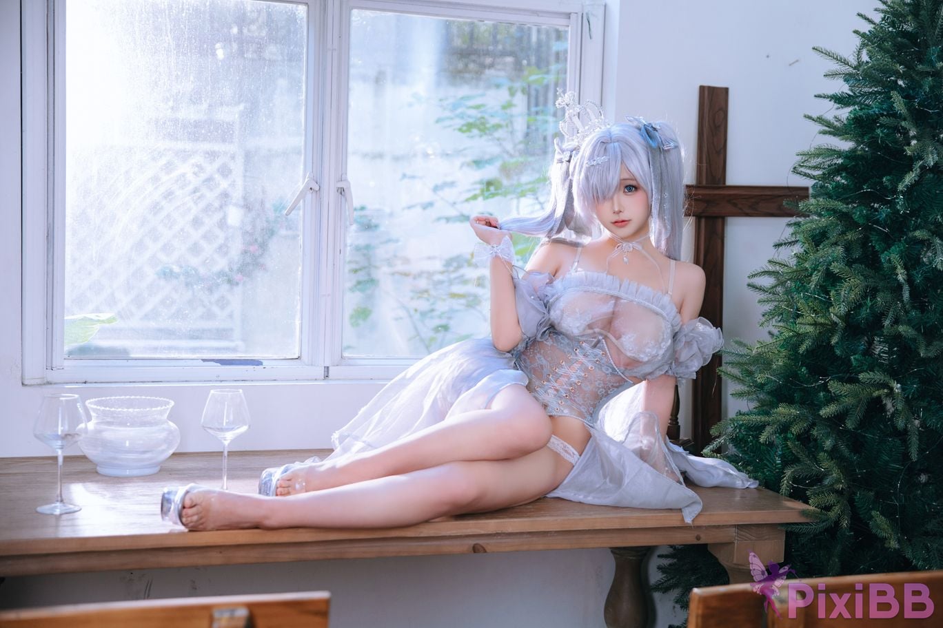 Coser Hinaga Goddess of Victory Nicki Cinderella PixiBB.COM 023