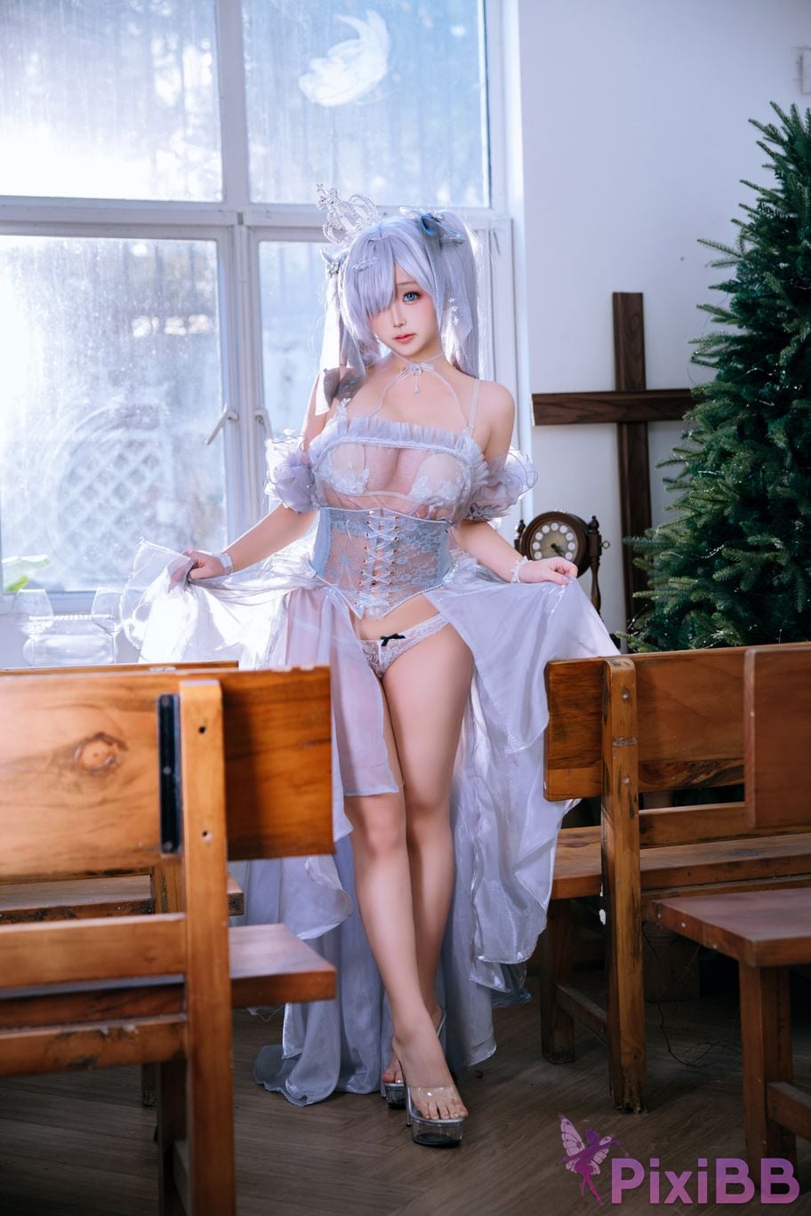 Coser Hinaga Goddess of Victory Nicki Cinderella PixiBB.COM 041