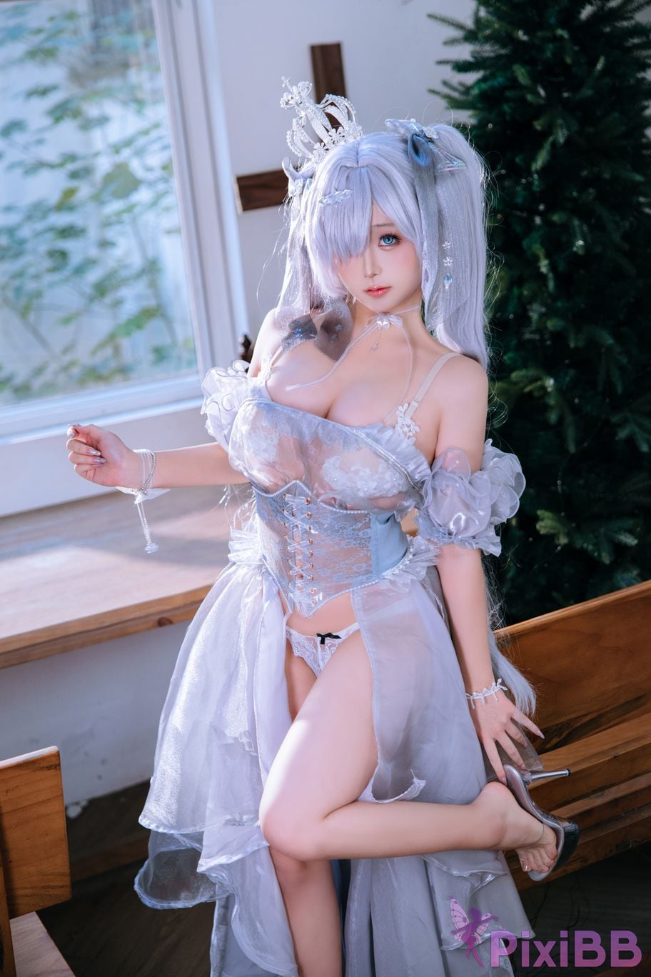 Coser Hinaga Goddess of Victory Nicki Cinderella PixiBB.COM 042