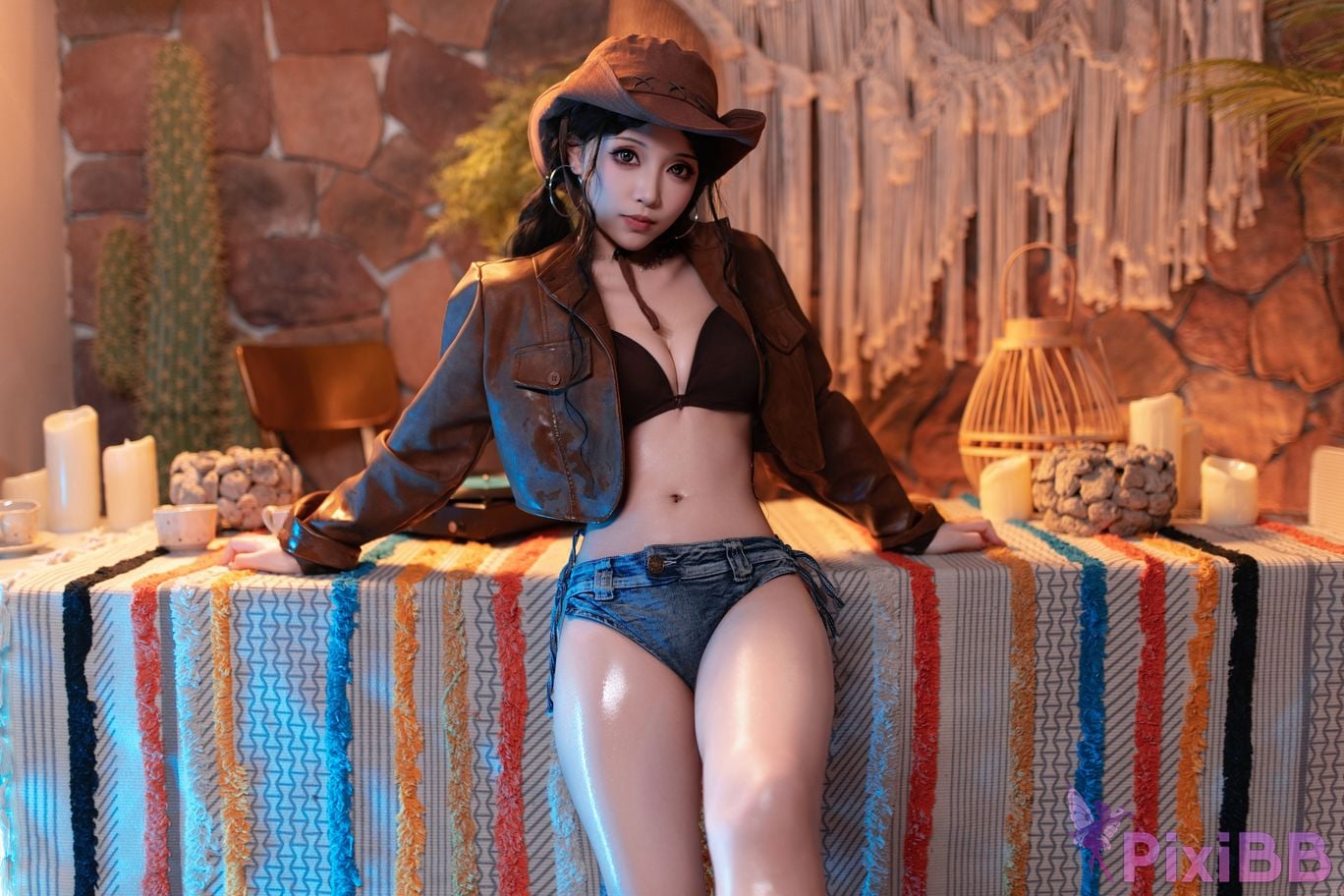 Cosplayer Bangni Bonnie Cowboys are busy PixiBB.COM 001