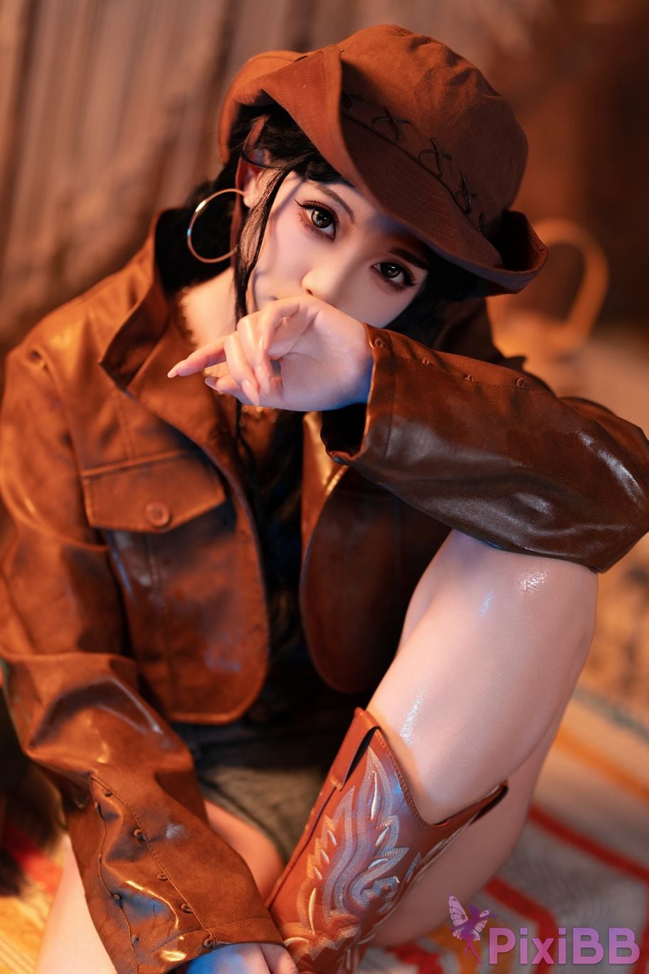 Cosplayer Bangni Bonnie Cowboys are busy PixiBB.COM 010