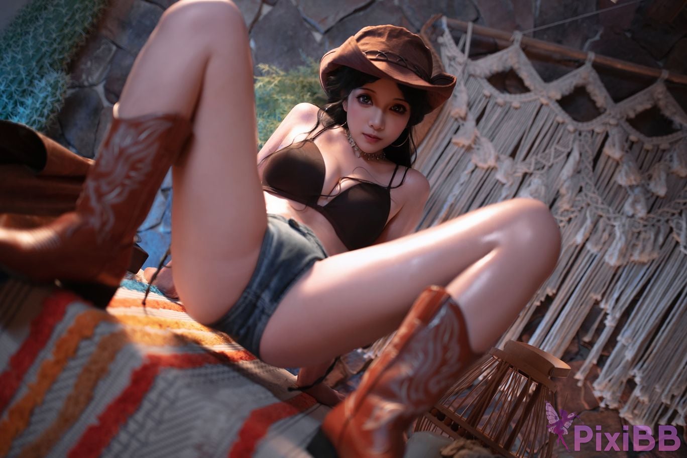 Cosplayer Bangni Bonnie Cowboys are busy PixiBB.COM 040