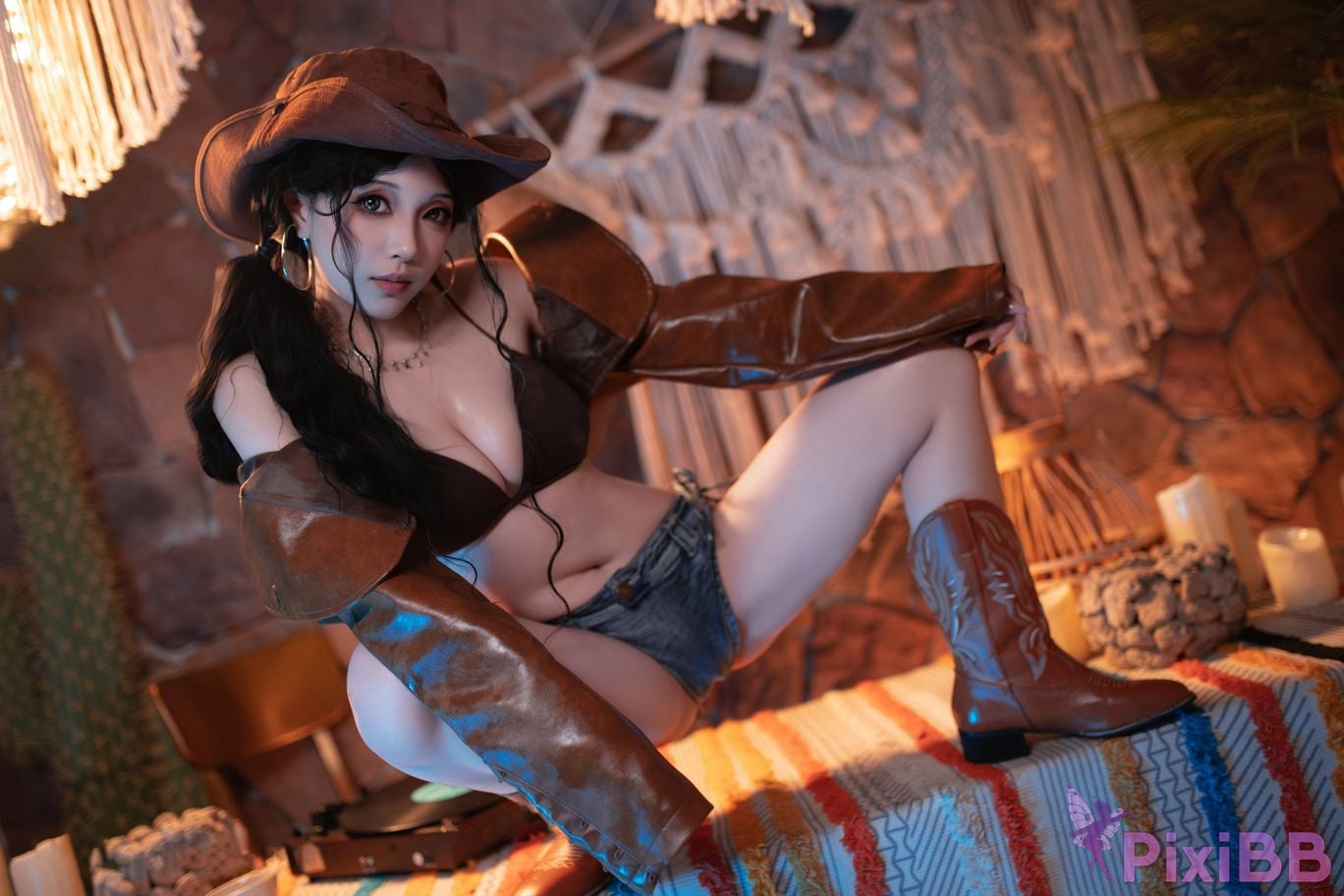 Cosplayer Bangni Bonnie Cowboys are busy PixiBB.COM 050