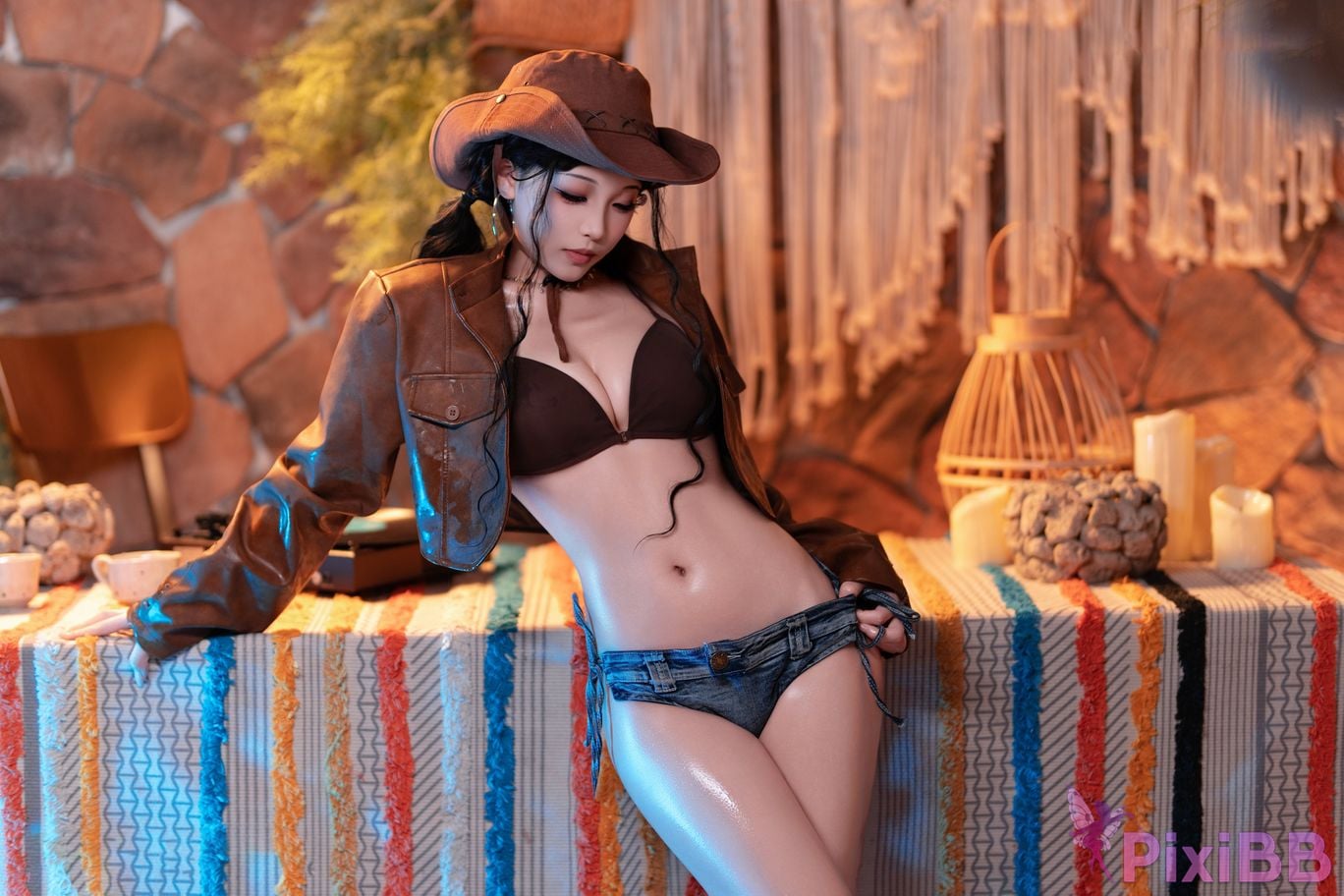 Cosplayer Bangni Bonnie Cowboys are busy PixiBB.COM 056