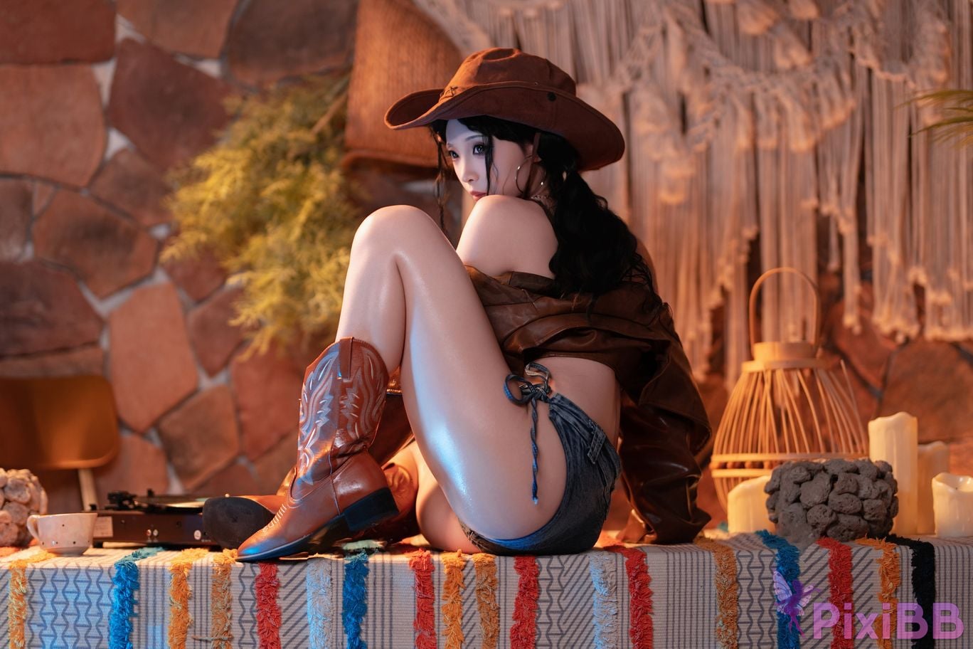 Cosplayer Bangni Bonnie Cowboys are busy PixiBB.COM 064