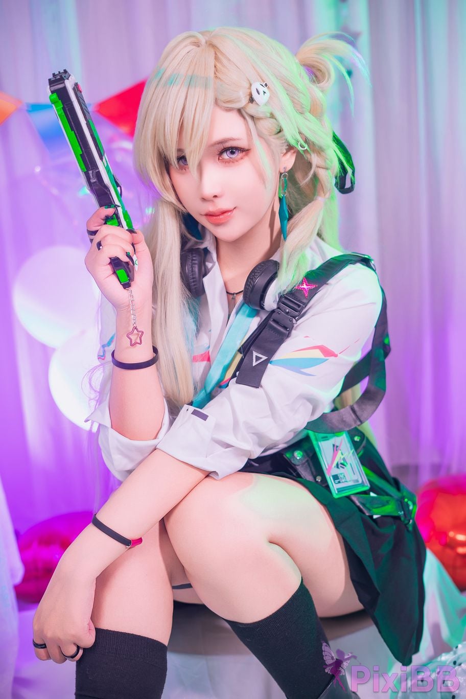 Cosplayer Pyon Lynae Wuthering Waves Ming Chao Linnae PixiBB.COM 045