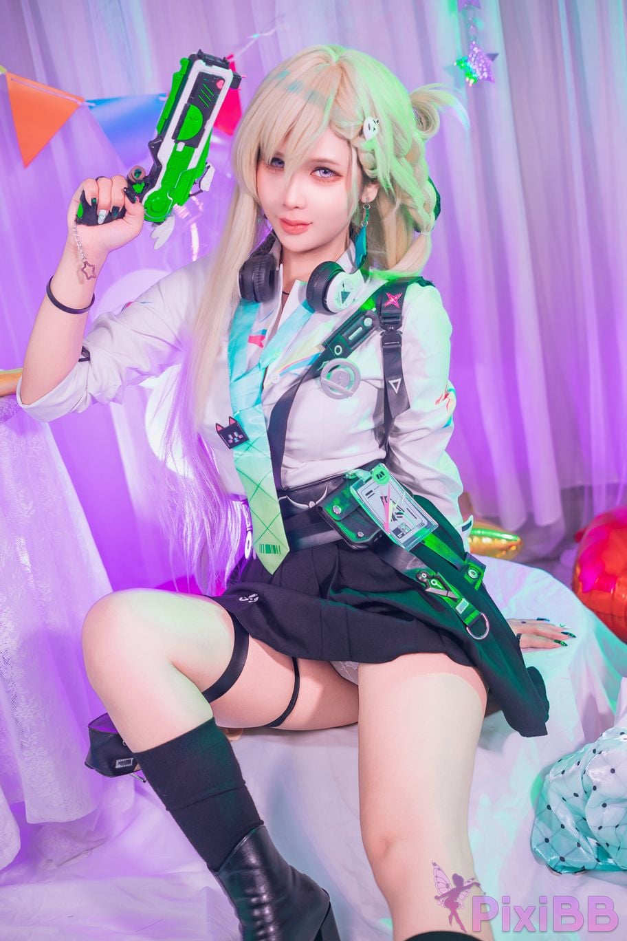 Cosplayer Pyon Lynae Wuthering Waves Ming Chao Linnae PixiBB.COM 056