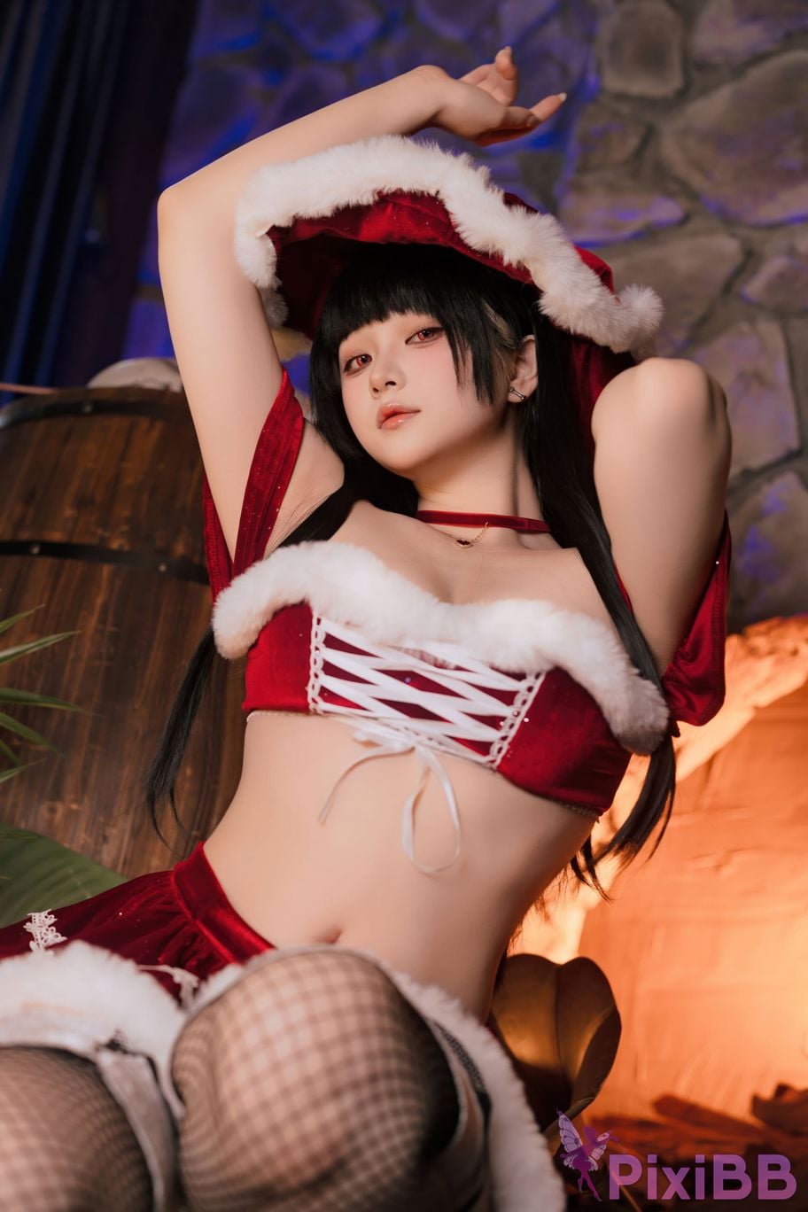 Cosplay Island Fish Magic on Christmas Eve PixiBB.COM 040
