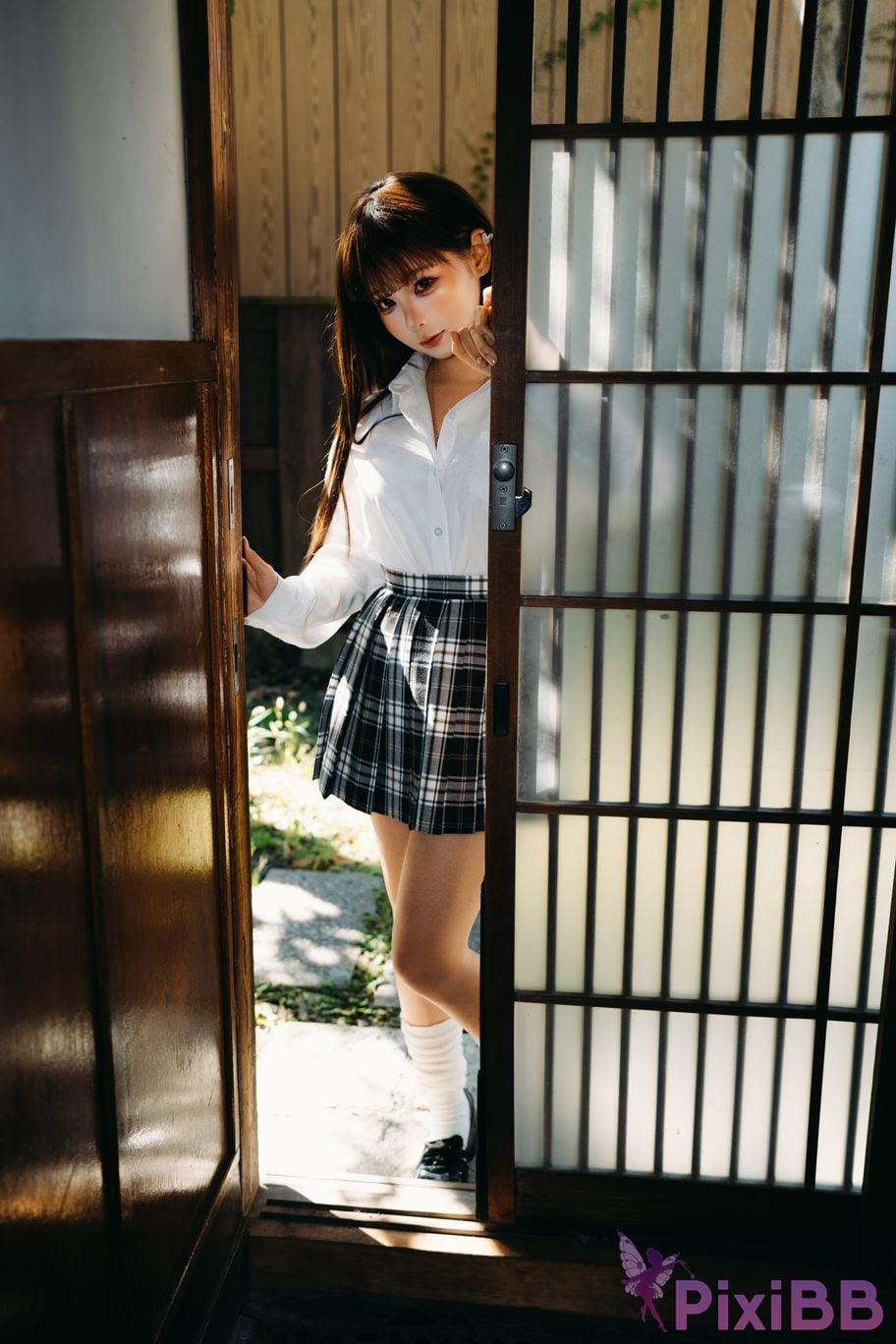 Cosplayer Stupid Momo chunmomo JK PixiBB.COM 001