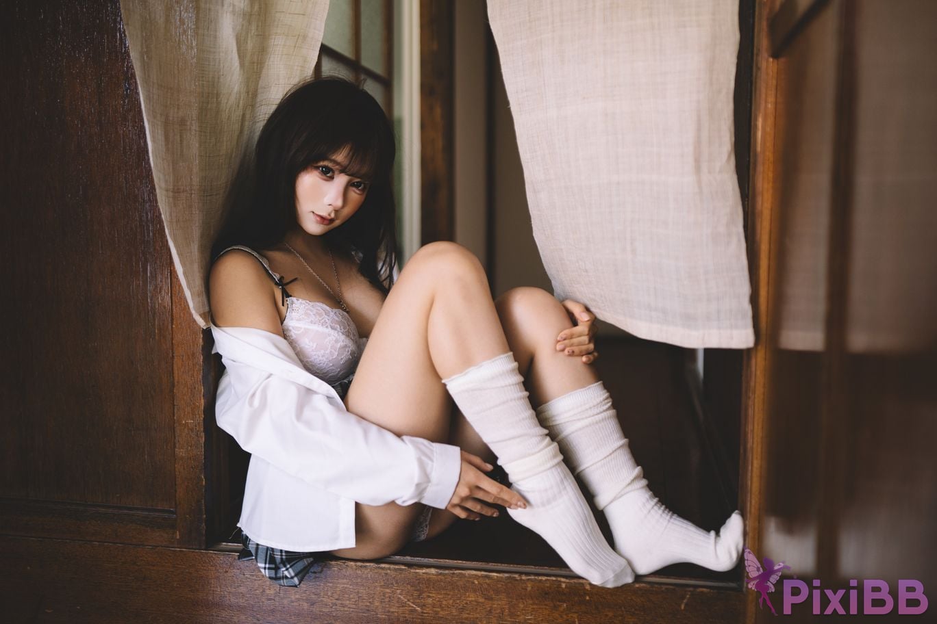 Cosplayer Stupid Momo chunmomo JK PixiBB.COM 008