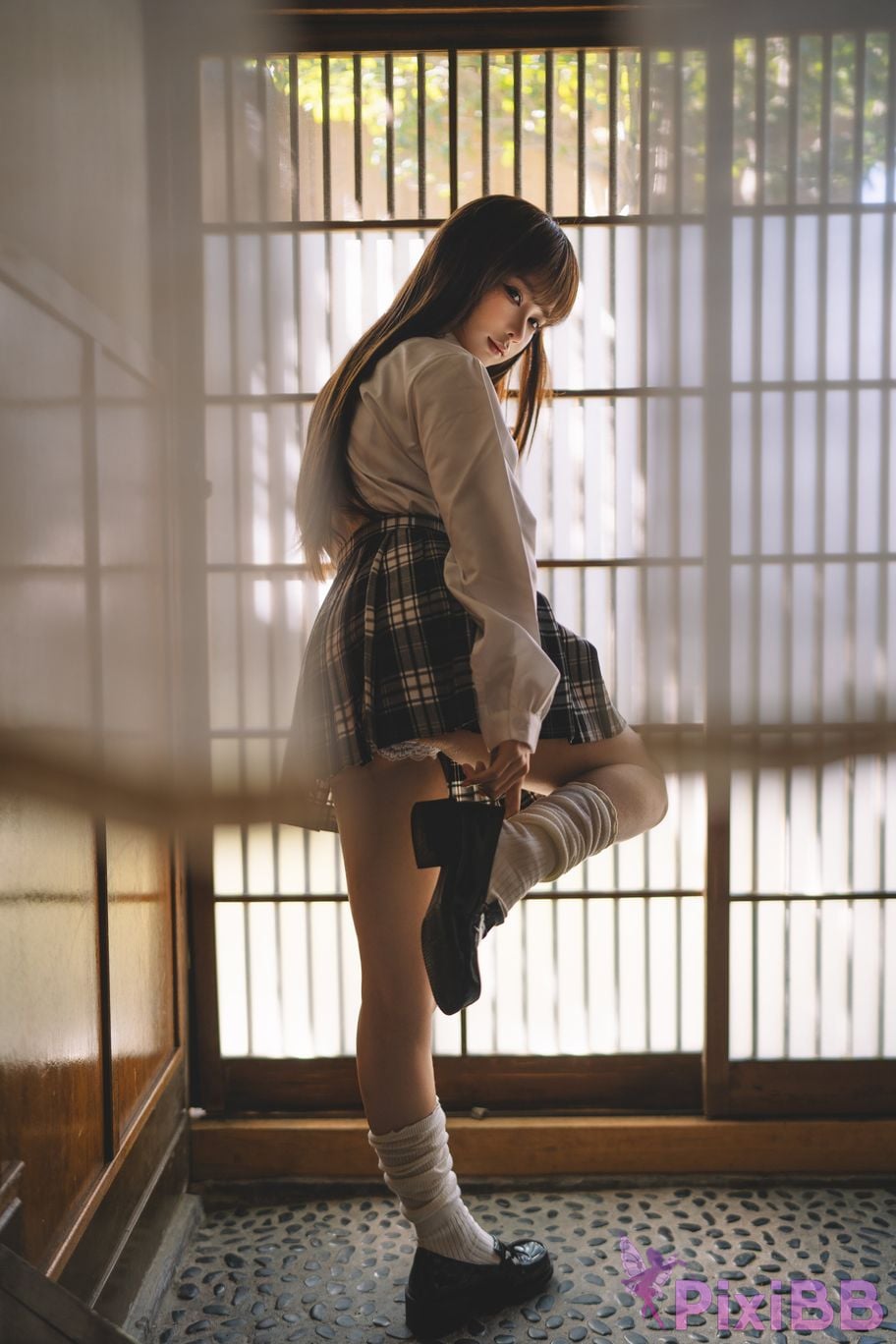 Cosplayer Stupid Momo chunmomo JK PixiBB.COM 027