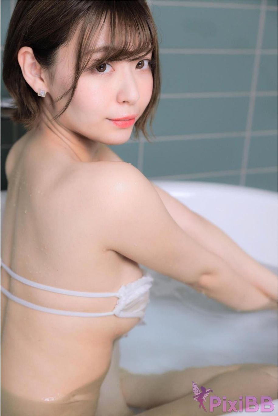 Japan Model Yui Kohinata xiao ri xiang jie yi Bath Time PixiBB.COM 188