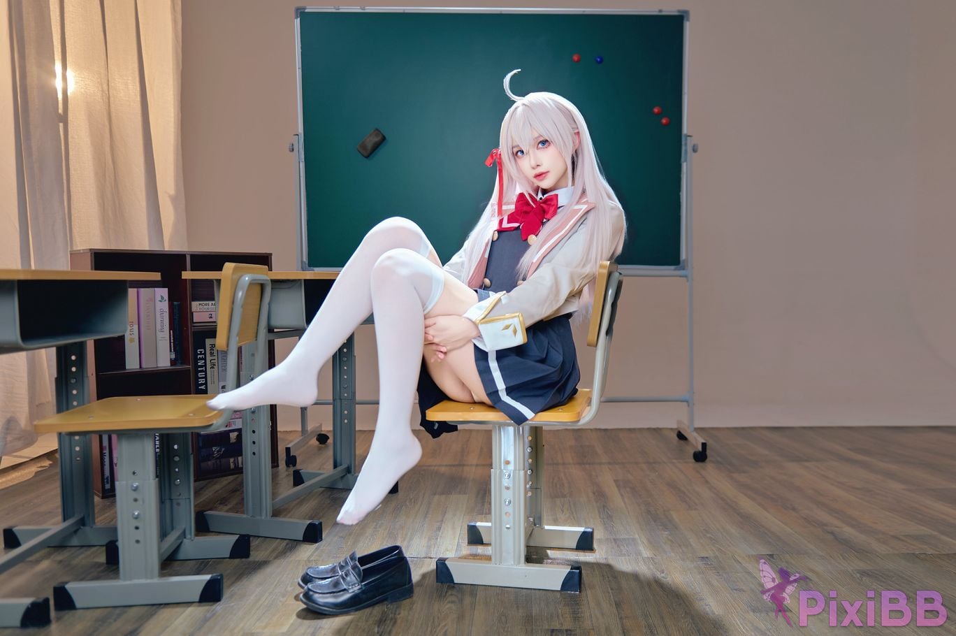 Cosplayer Shika deer Classmate Ellie PixiBB.COM 029