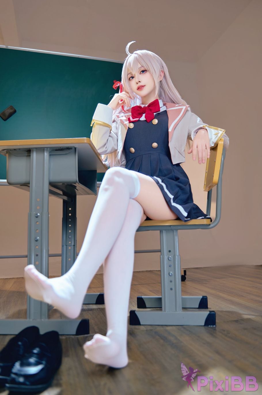 Cosplayer Shika deer Classmate Ellie PixiBB.COM 034