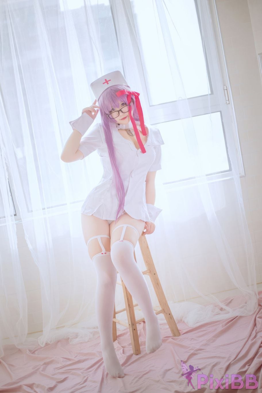 Cosplayer Ah Ban is very happy today BB Nurse PixiBB.COM 010