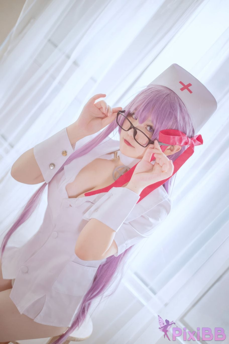 Cosplayer Ah Ban is very happy today BB Nurse PixiBB.COM 011