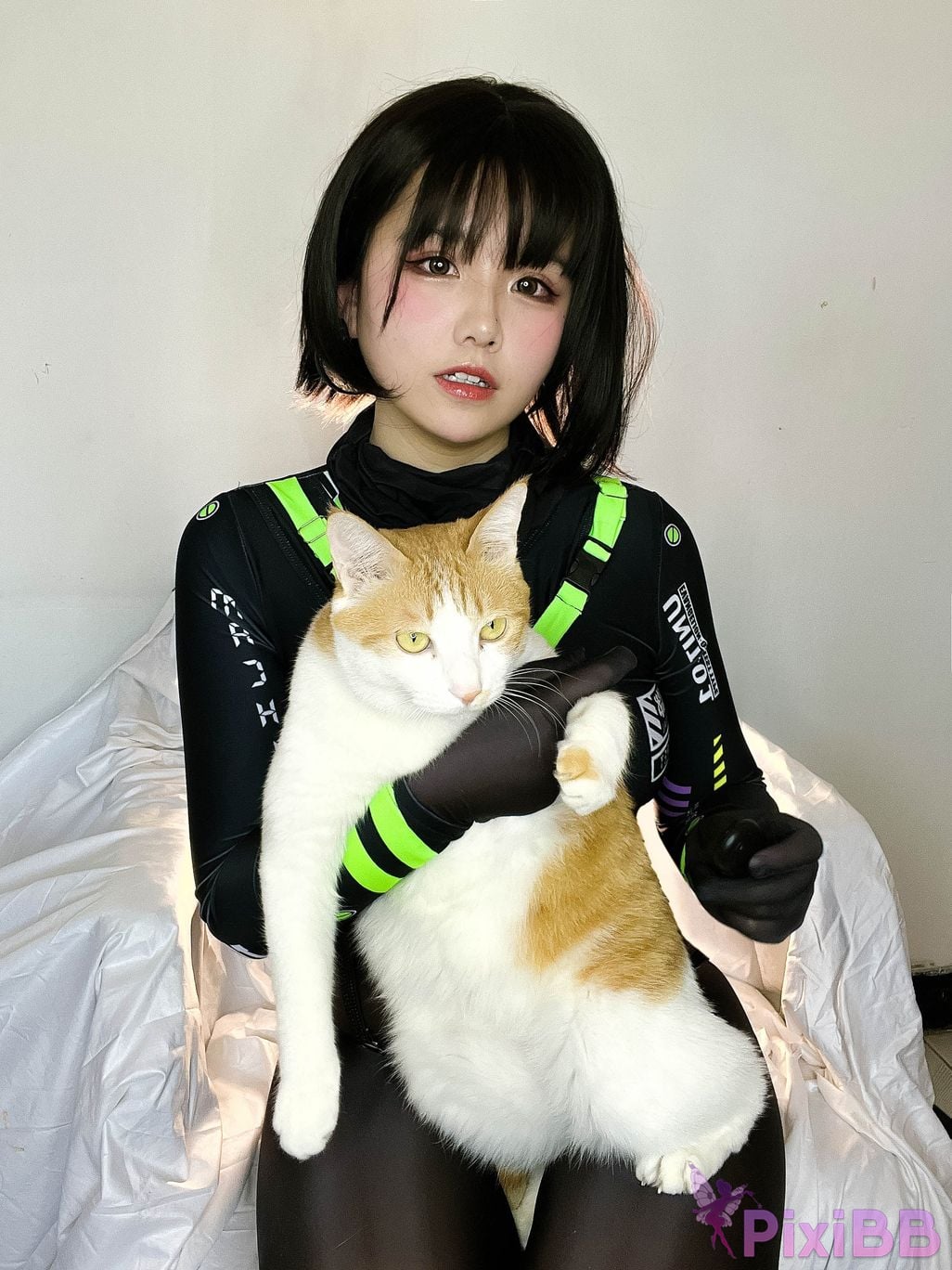 Cosplay A Ban is very happy today January 2024 Reward PixiBB.COM 014