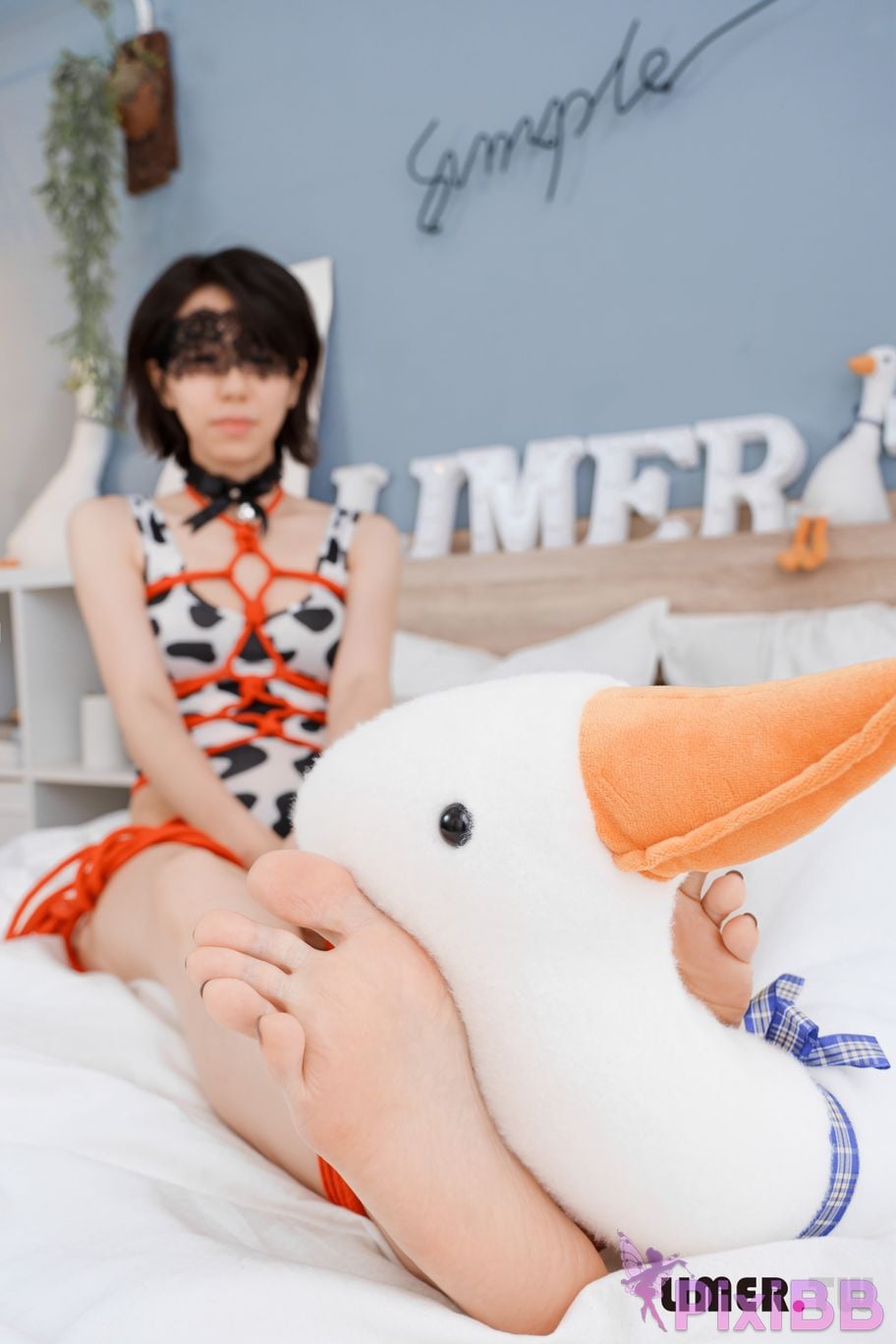 Limerence Original No.079 Michii The little dairy cow was caught skipping work and brutally tied up PixiBB.COM 076