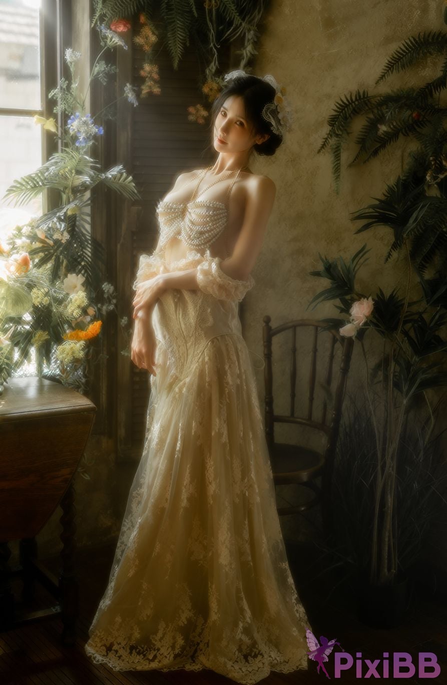 Cosplayer orange meow sauce Member Highlights Orange French style repair PixiBB.COM 018