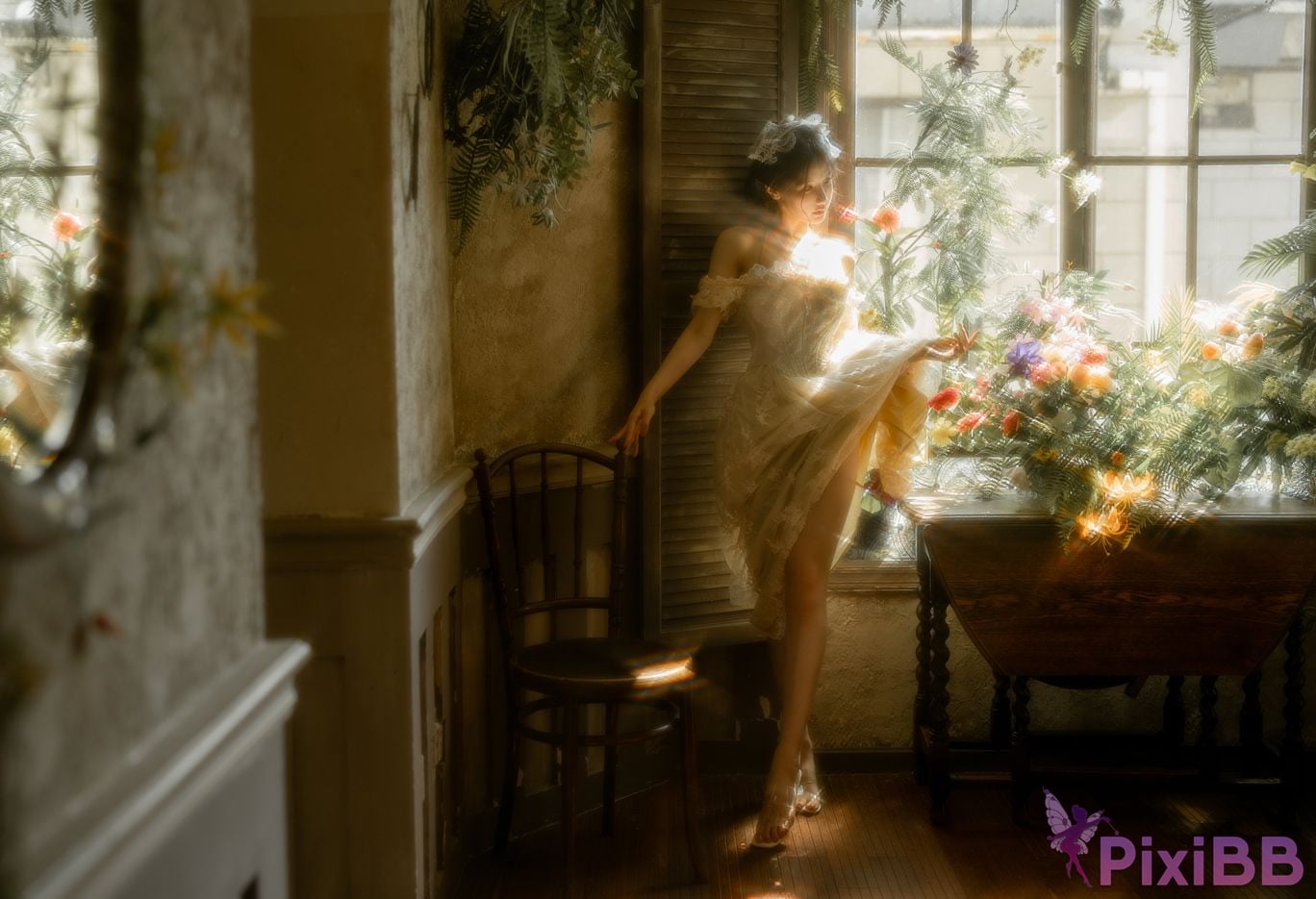 Cosplayer orange meow sauce Member Highlights Orange French style repair PixiBB.COM 019