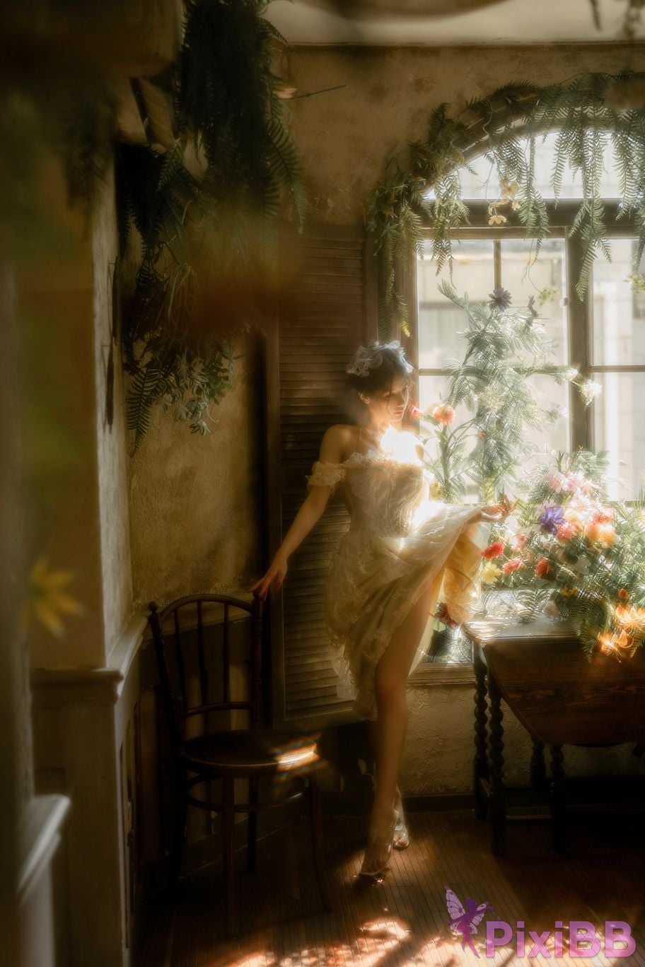 Cosplayer orange meow sauce Member Highlights Orange French style repair PixiBB.COM 020