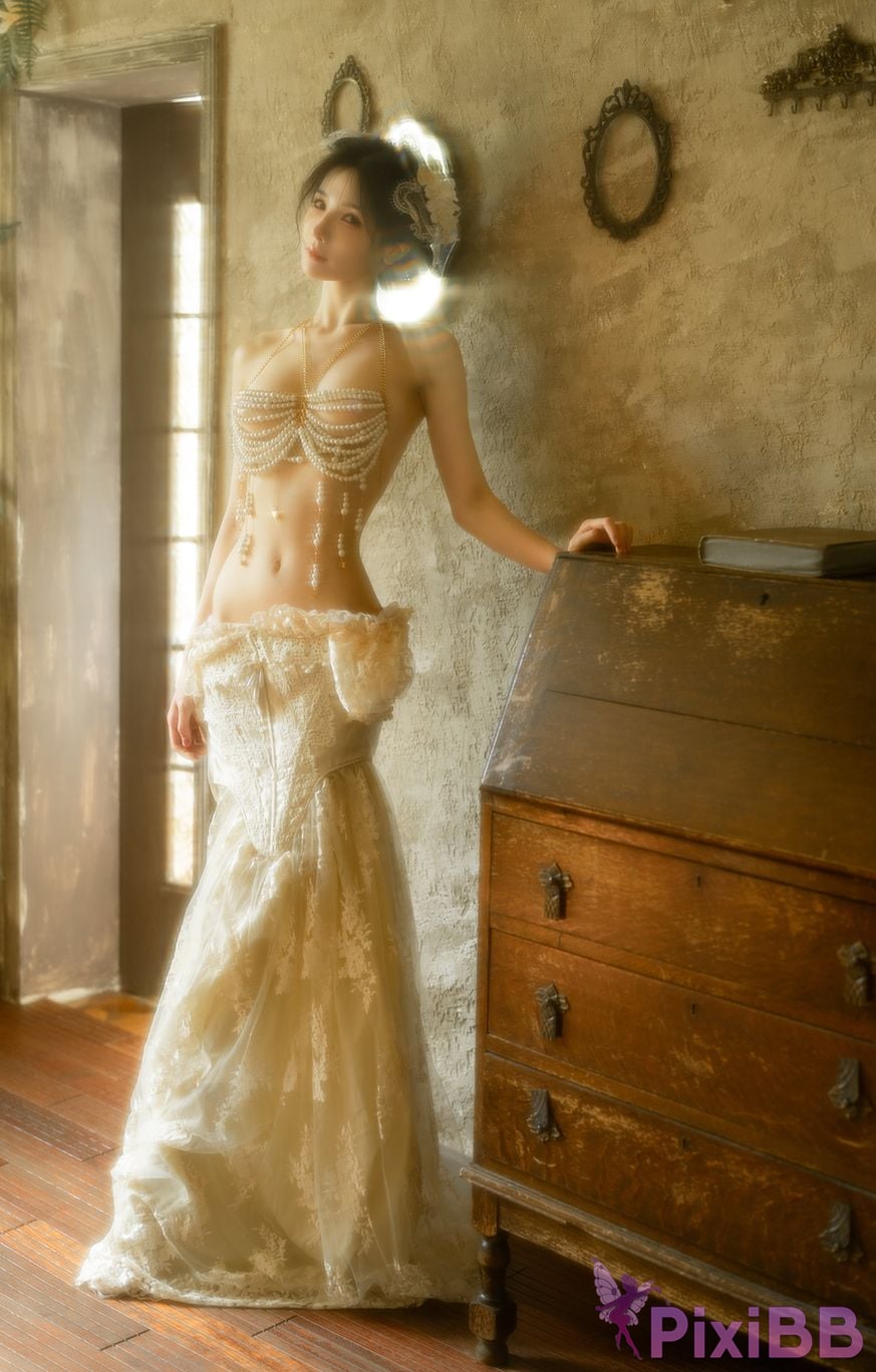 Cosplayer orange meow sauce Member Highlights Orange French style repair PixiBB.COM 023