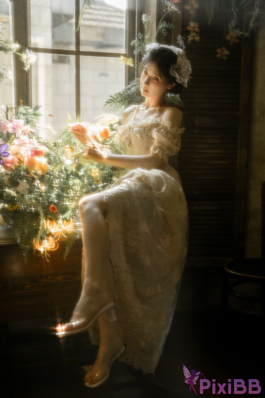 Cosplayer orange meow sauce Member Highlights Orange French style repair PixiBB.COM 028