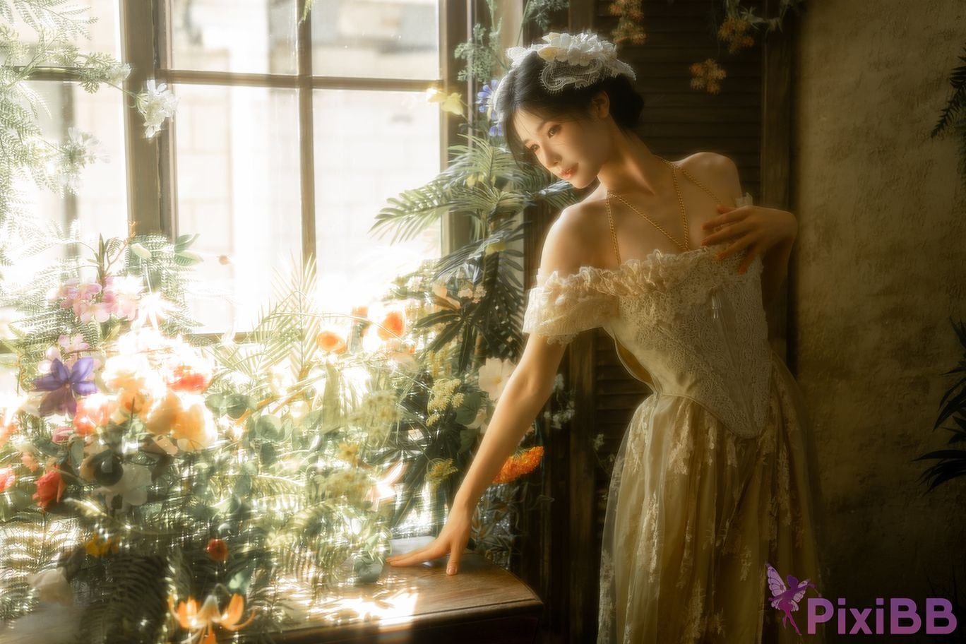 Cosplayer orange meow sauce Member Highlights Orange French style repair PixiBB.COM 030