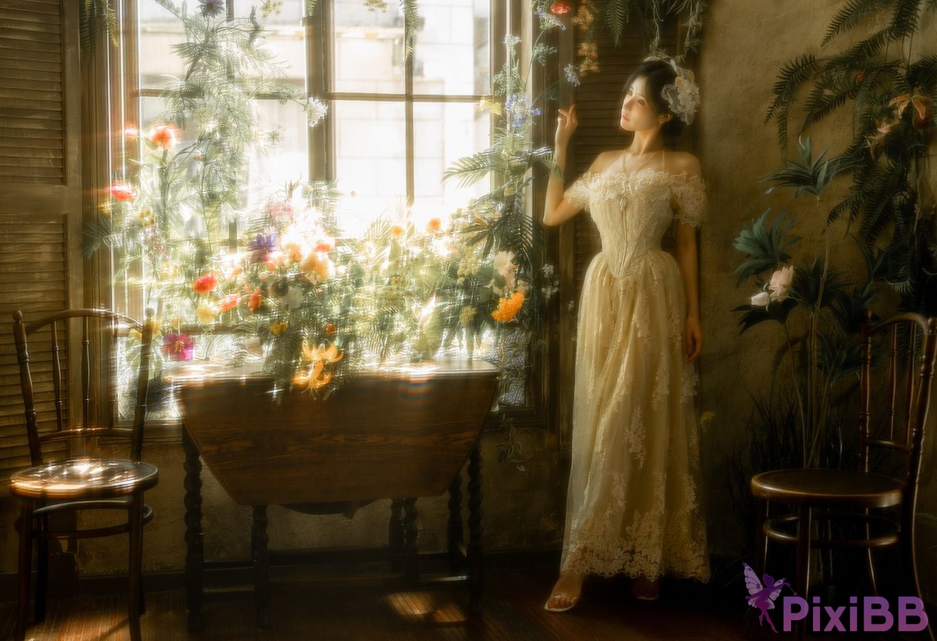 Cosplayer orange meow sauce Member Highlights Orange French style repair PixiBB.COM 032