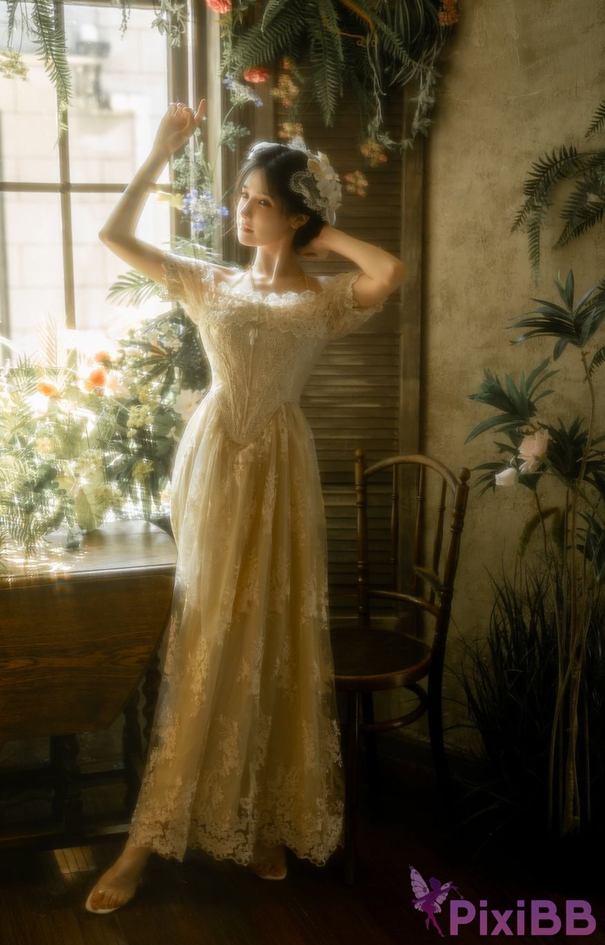 Cosplayer orange meow sauce Member Highlights Orange French style repair PixiBB.COM 033