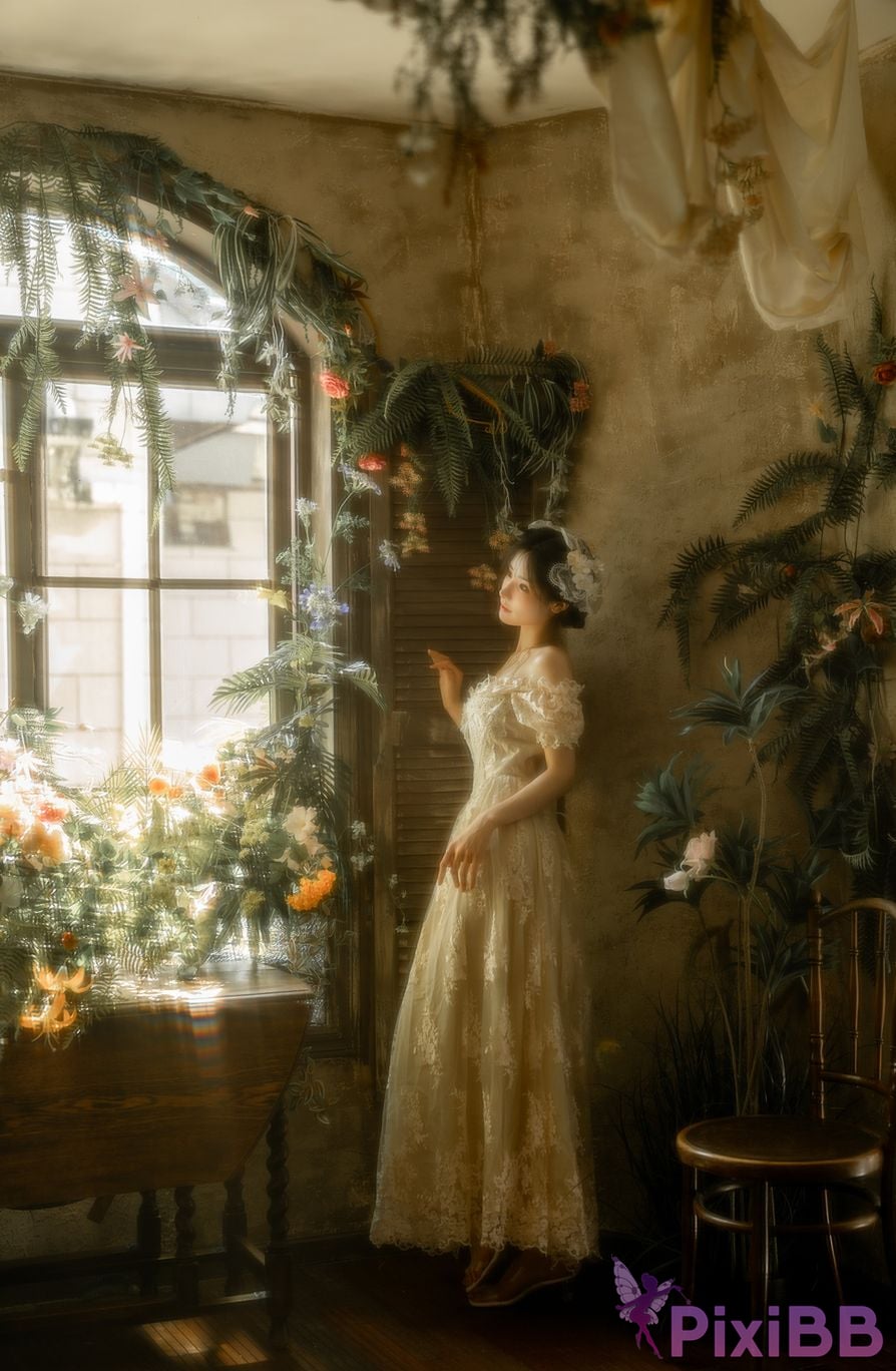 Cosplayer orange meow sauce Member Highlights Orange French style repair PixiBB.COM 036