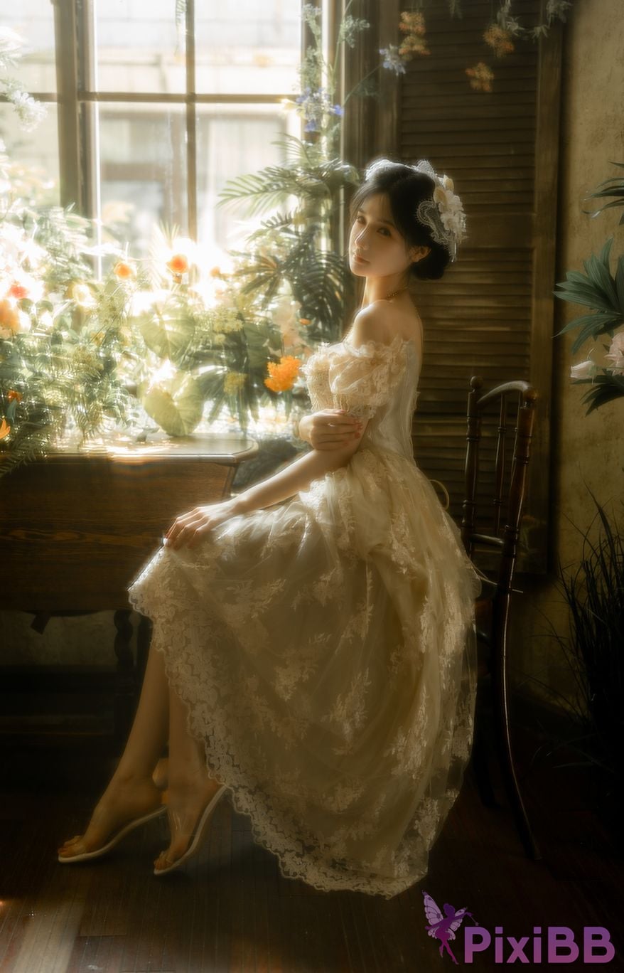 Cosplayer orange meow sauce Member Highlights Orange French style repair PixiBB.COM 040