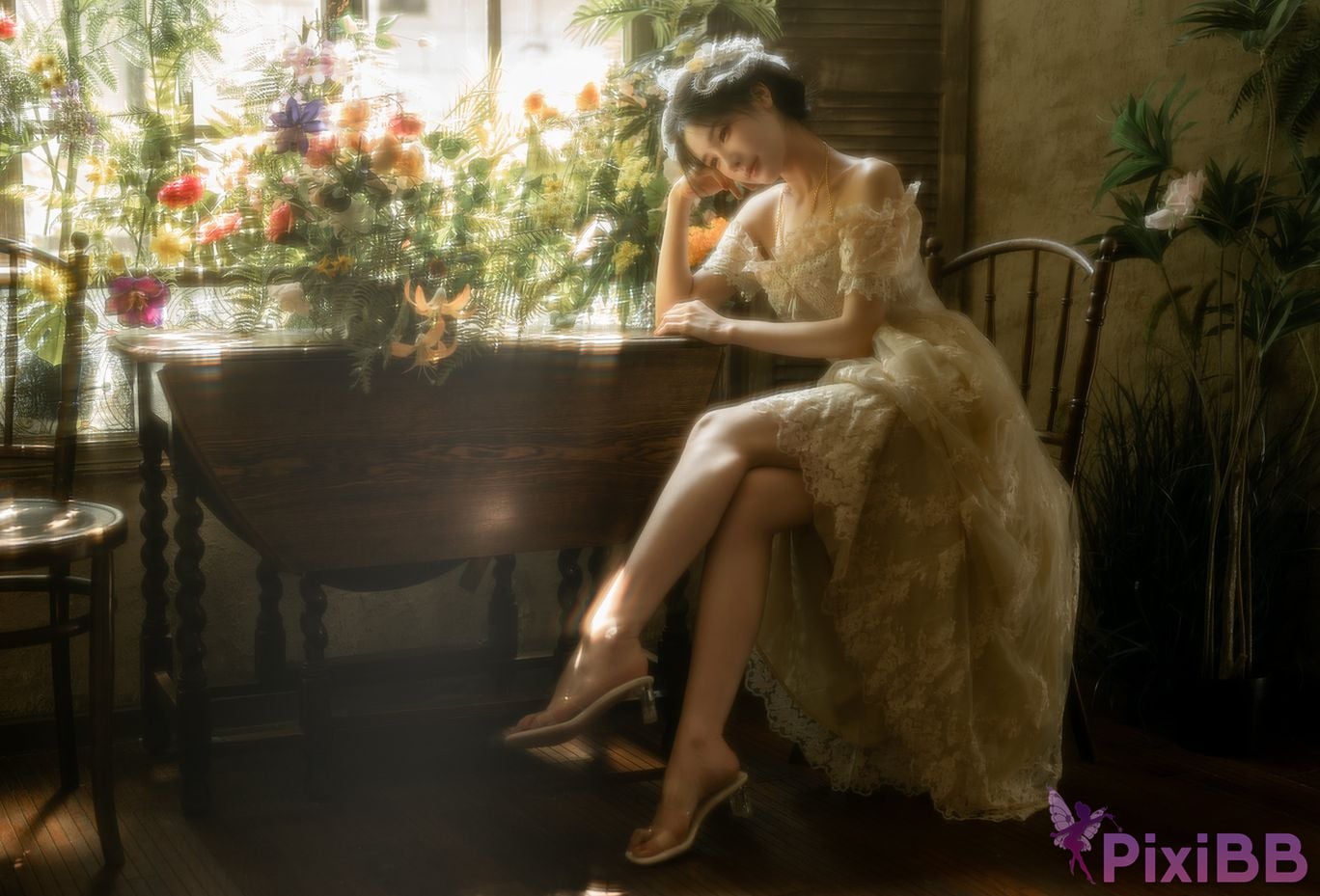 Cosplayer orange meow sauce Member Highlights Orange French style repair PixiBB.COM 042