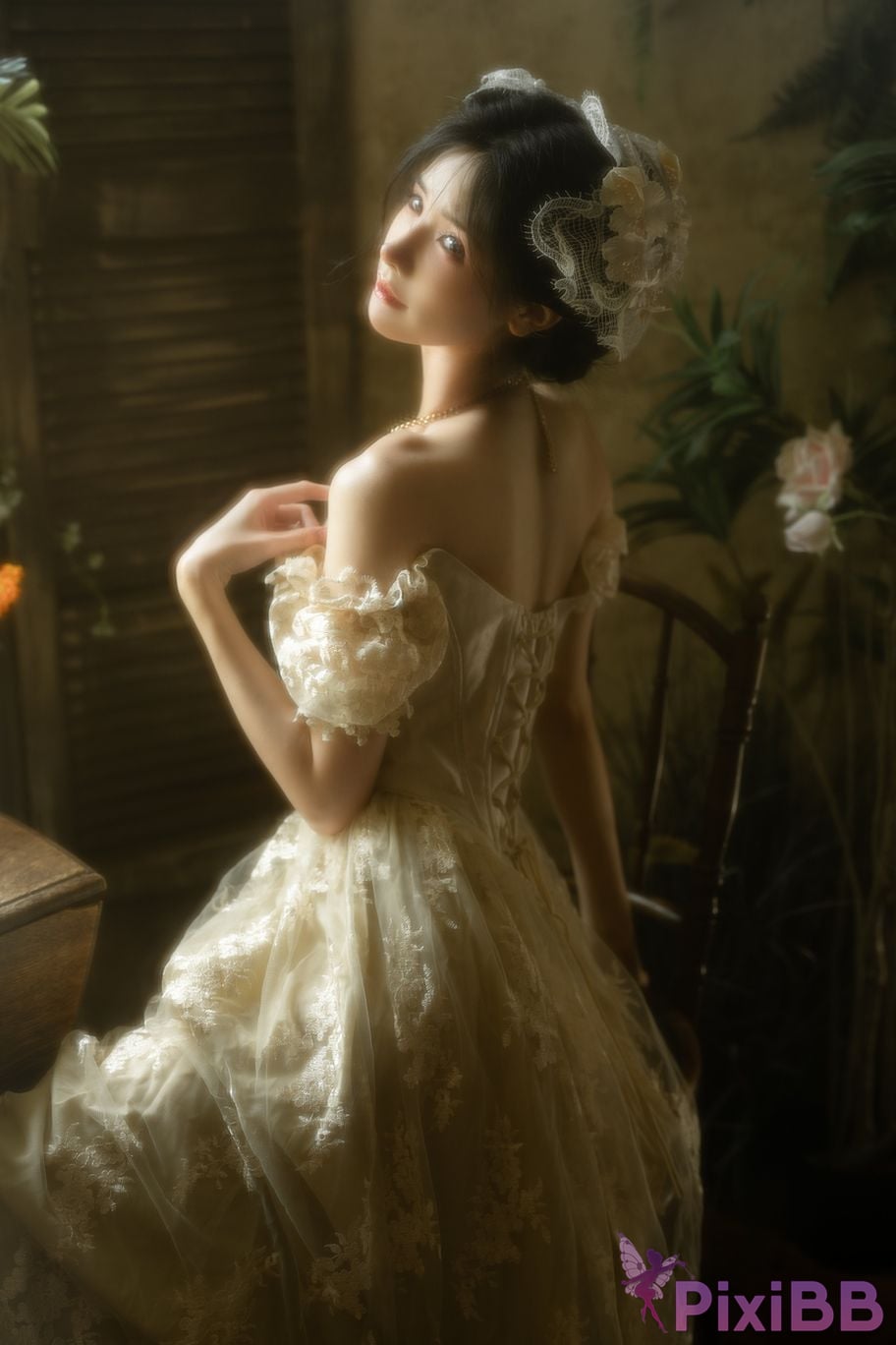 Cosplayer orange meow sauce Member Highlights Orange French style repair PixiBB.COM 043