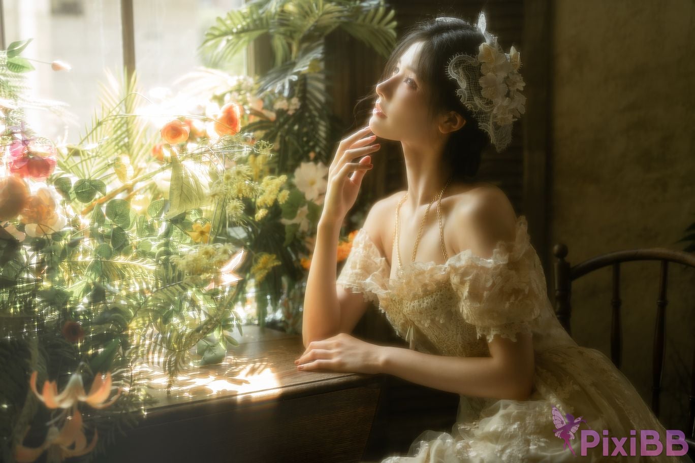 Cosplayer orange meow sauce Member Highlights Orange French style repair PixiBB.COM 046