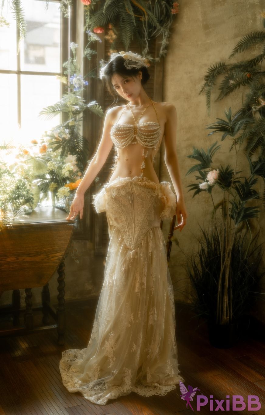 Cosplayer orange meow sauce Member Highlights Orange French style repair PixiBB.COM 050