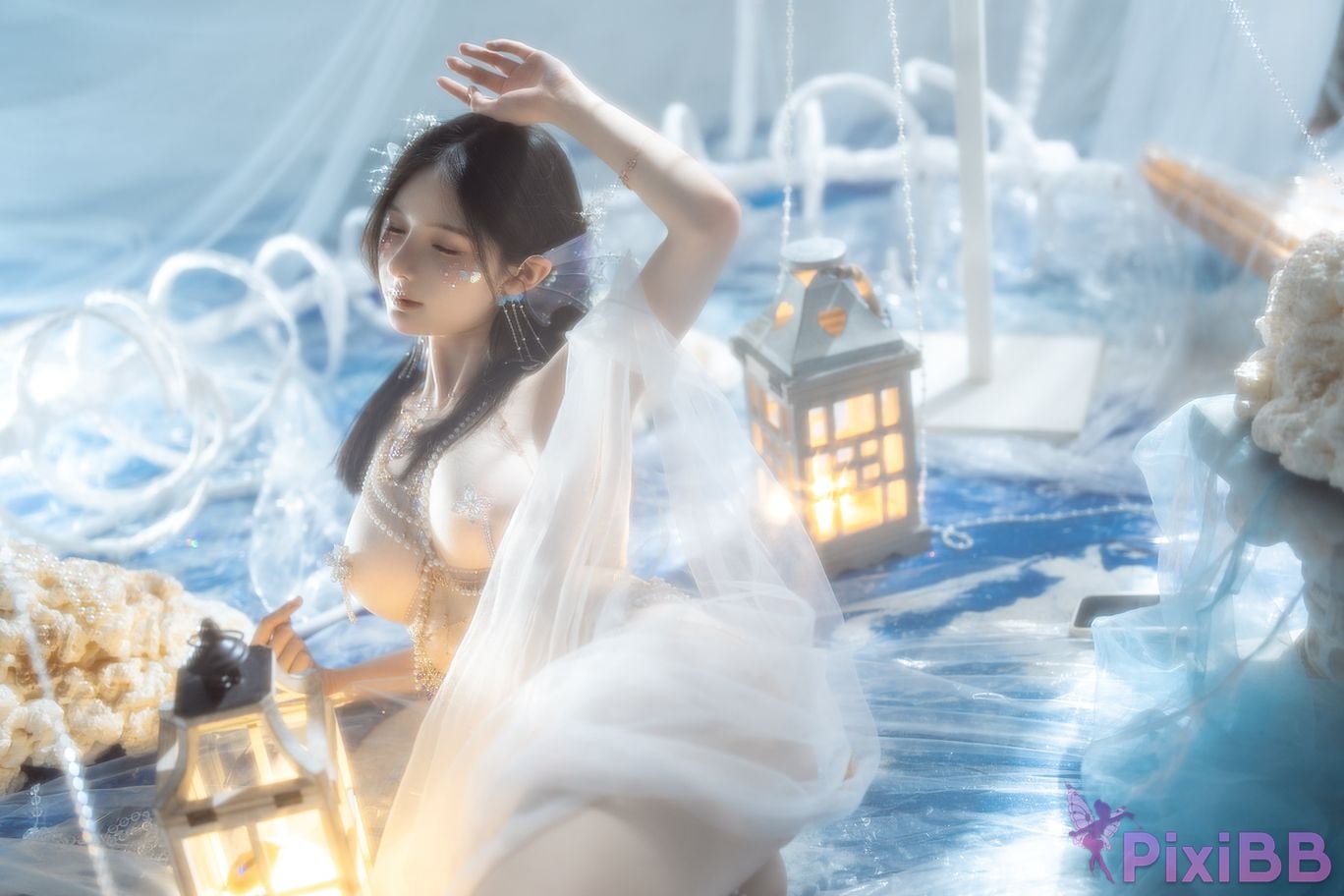 Coser Orange Meow Sauce Mermaid PixiBB.COM 014