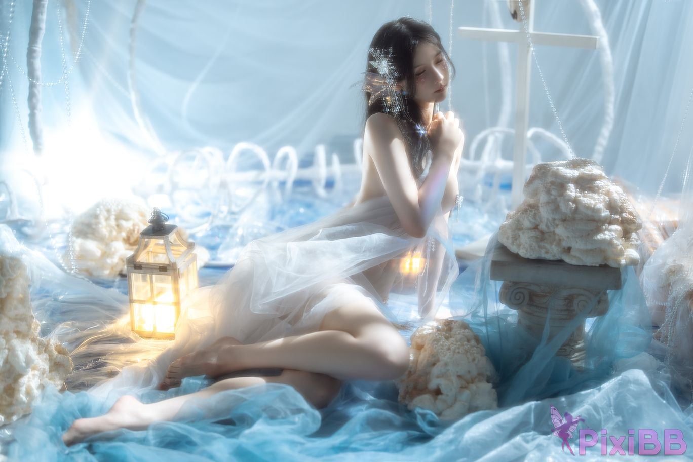 Coser Orange Meow Sauce Mermaid PixiBB.COM 022