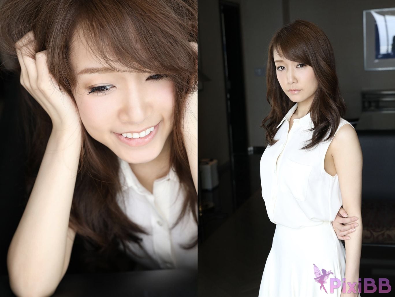 Japanese Idol Ena Tagawa Weekly Post Digital Photo Book A woman who wants to be photographed PixiBB.COM 003