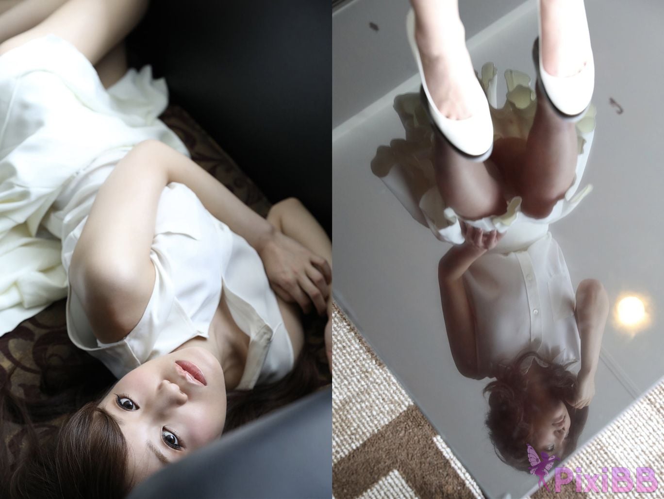 Japanese Idol Ena Tagawa Weekly Post Digital Photo Book A woman who wants to be photographed PixiBB.COM 005