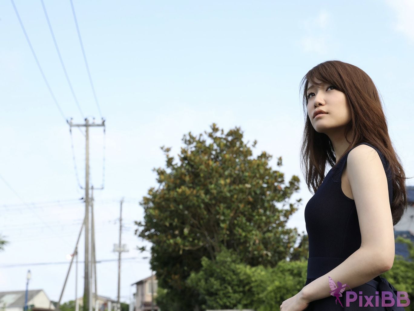 Japanese Idol Ena Tagawa Weekly Post Digital Photo Book A woman who wants to be photographed PixiBB.COM 037