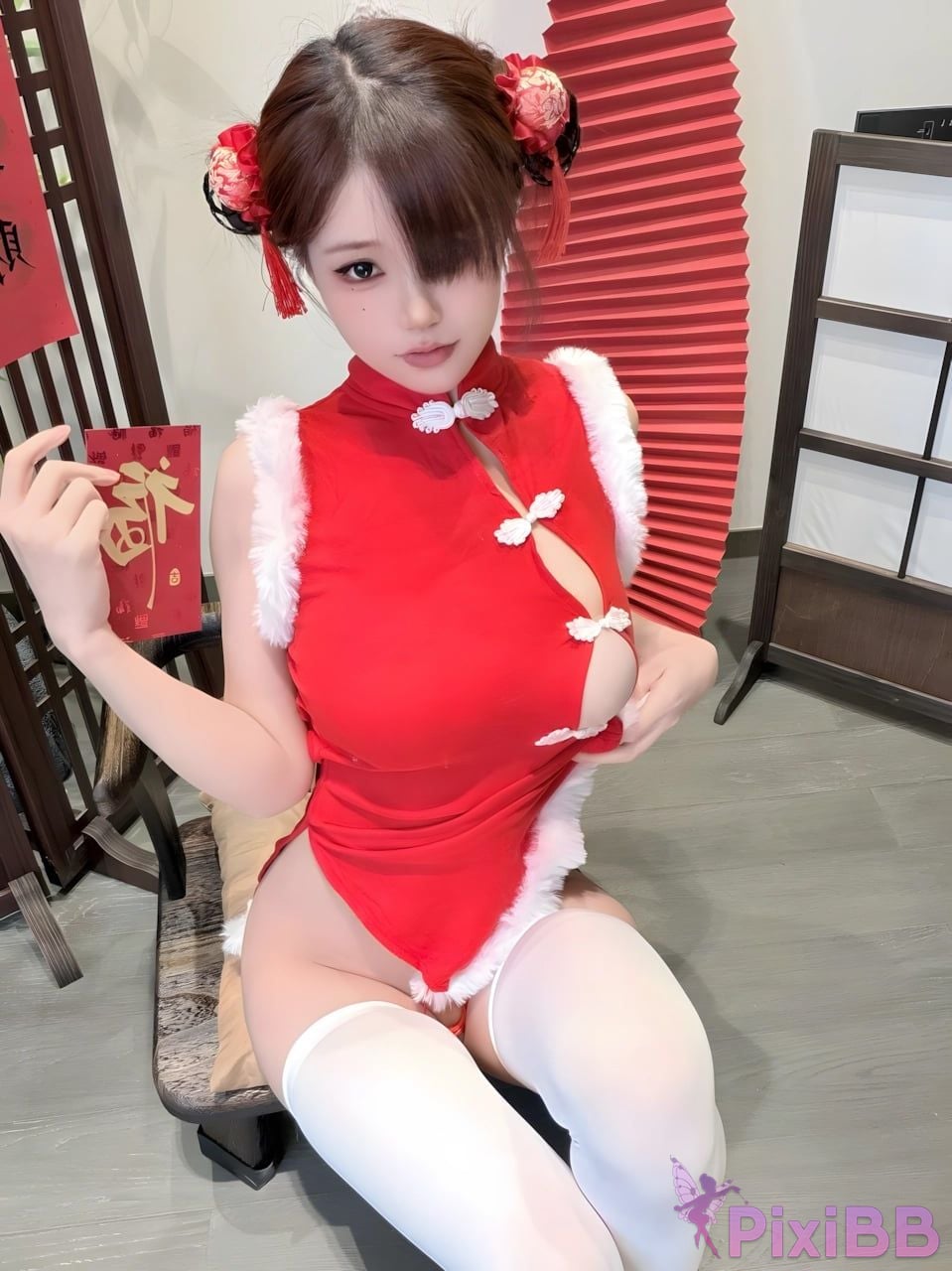 Cosplayer small store chiyo w Fantia 2026 Year 02 Monthly membership subscription collection 7 set PixiBB.COM 031