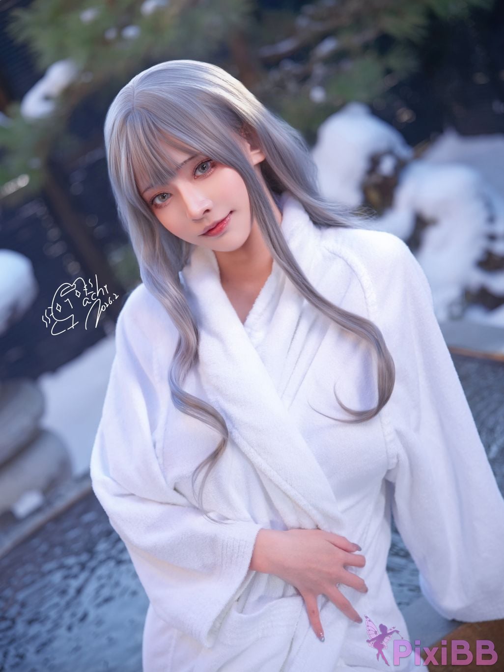 Cosplayer Machi Ma Ji Onsen Full Version Hot spring travel full version PixiBB.COM 001