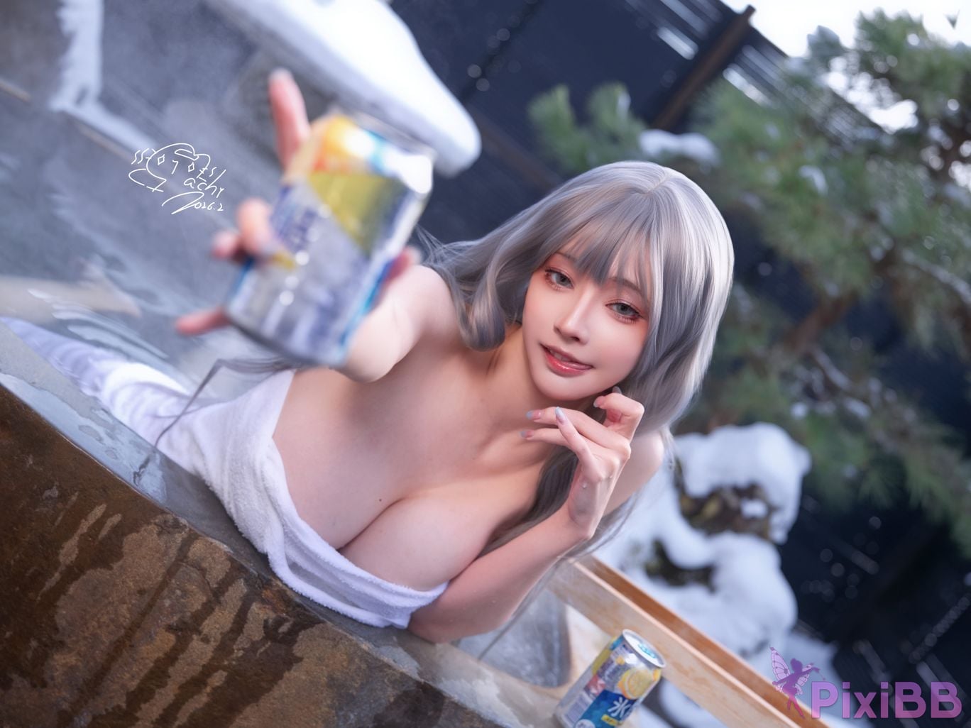 Cosplayer Machi Ma Ji Onsen Full Version Hot spring travel full version PixiBB.COM 039