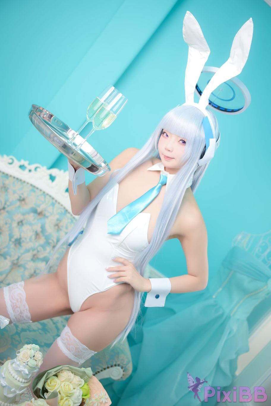 Cosplayer chuchu Tsunderes hot spring trip PixiBB.COM 009