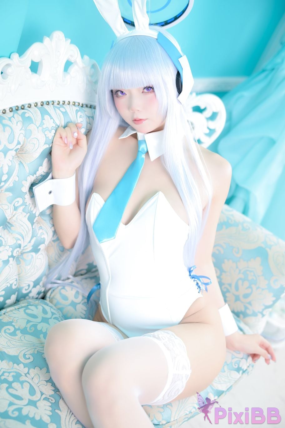 Cosplayer chuchu Tsunderes hot spring trip PixiBB.COM 022