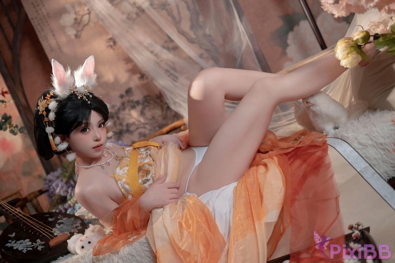 Cosplayer Bangni Bonnie Mid Autumn Festival Jade Rabbit PixiBB.COM 004