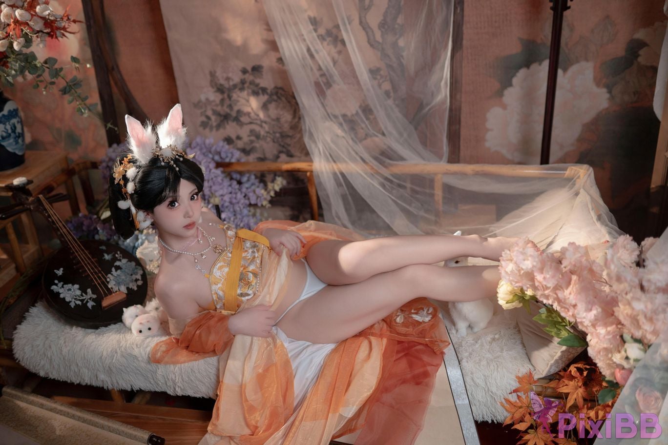 Cosplayer Bangni Bonnie Mid Autumn Festival Jade Rabbit PixiBB.COM 005