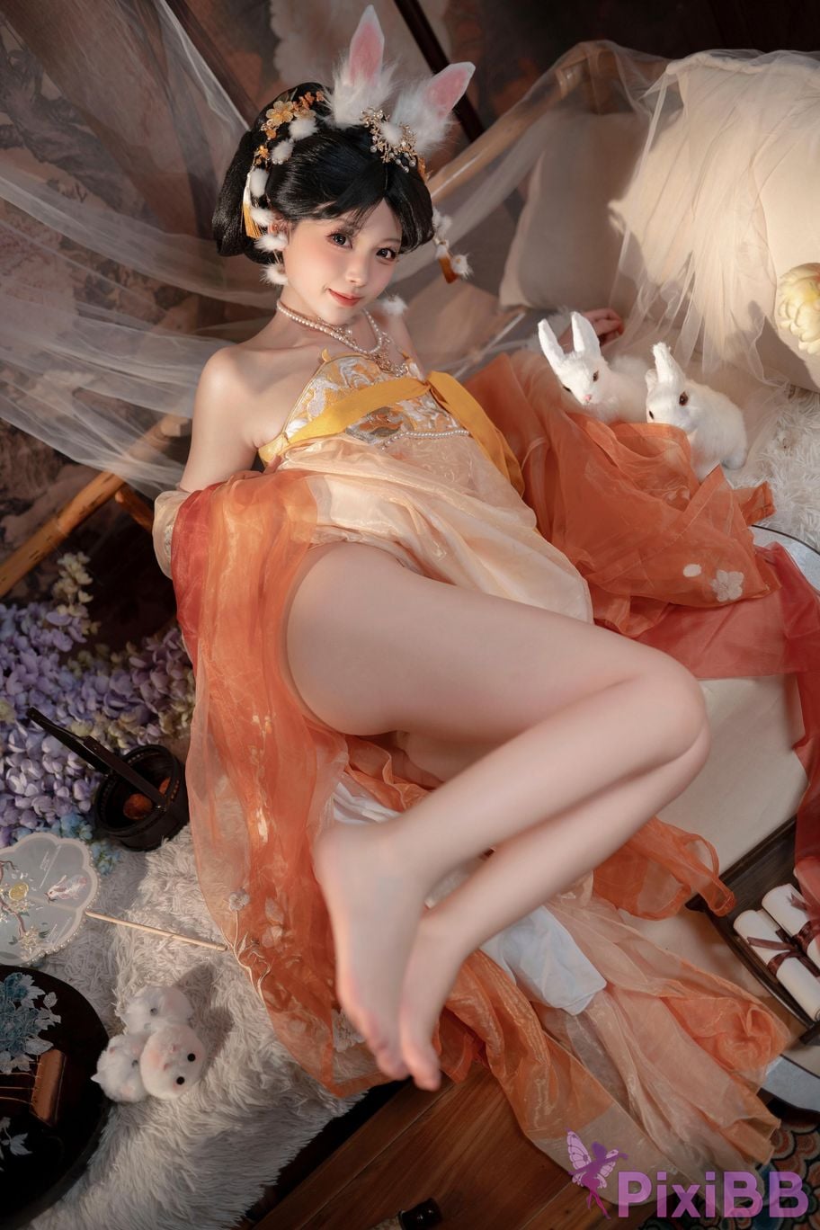 Cosplayer Bangni Bonnie Mid Autumn Festival Jade Rabbit PixiBB.COM 010