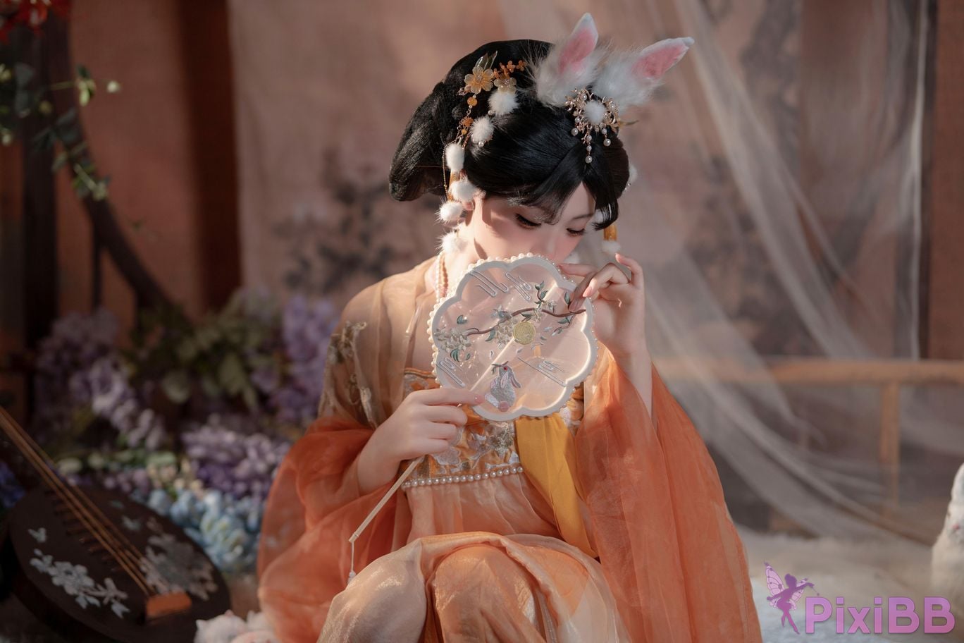 Cosplayer Bangni Bonnie Mid Autumn Festival Jade Rabbit PixiBB.COM 011